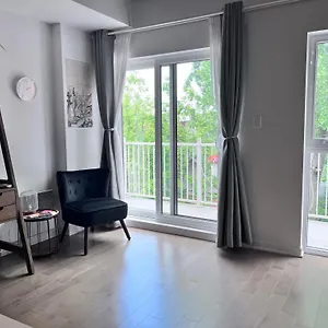  Appartement 1 Min To Metro, New Condo, Lovely Cozy Studio